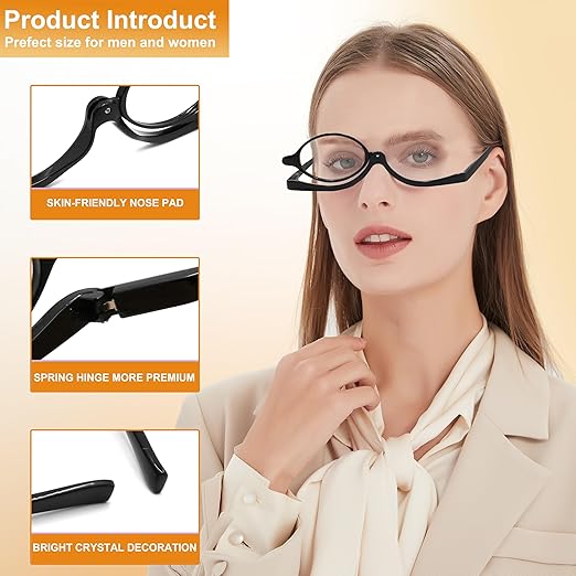 Magnifying Eye Makeup Tool with Precision Lens