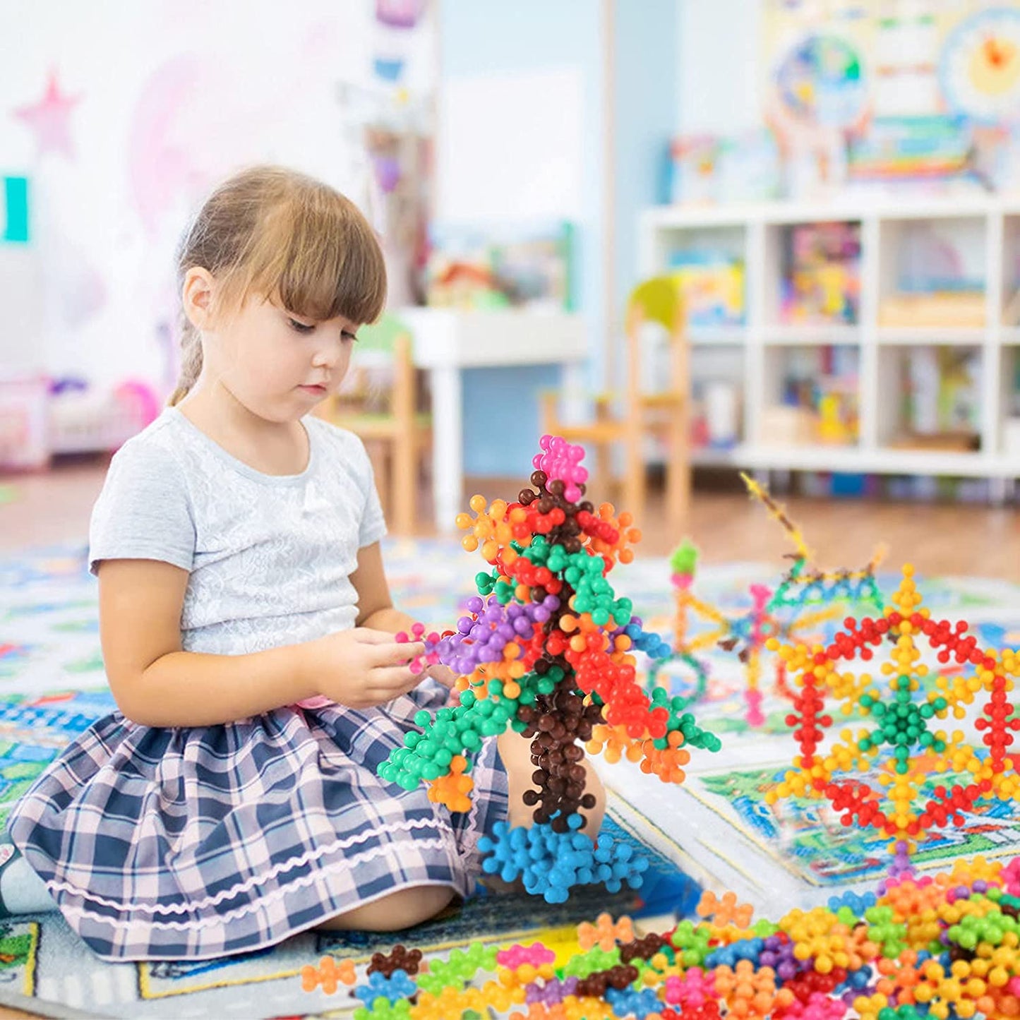 3D Building Blocks Set for Creative Kids