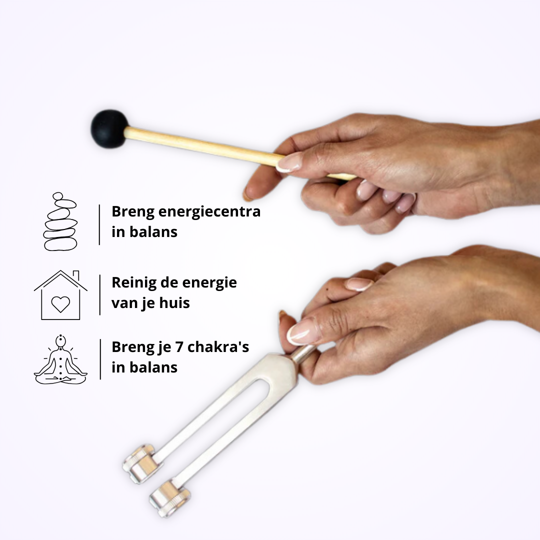 128 Hz Tuning Fork for Relaxation and Wellness