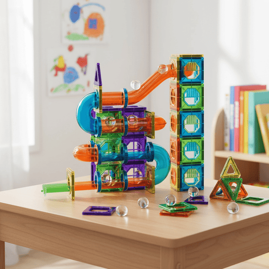 3D Magnetic Construction Set for Kids