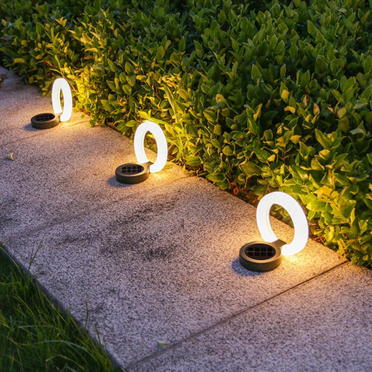 360 Swiveling Solar Ground Light (IP65 Waterproof)
