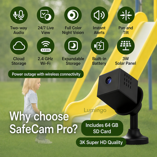 4K Wireless Security Camera with Night Vision