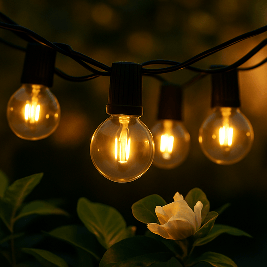 20m Solar LED String Lights for Outdoor Spaces