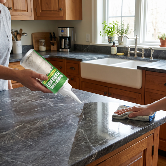 2-Pack Stone Sealant – Glossy Finish for Granite, Marble & Other Surfaces - lifestyle