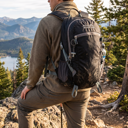 30L Waterproof Adventure Backpack for Hiking and Travel - lifestyle