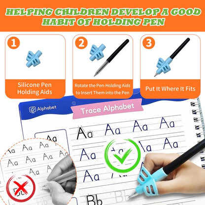 4-in-1 Kids Handwriting Practice Kit - Magic Ink