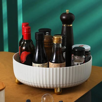 360 Swivel Rotating Spice Rack Organizer