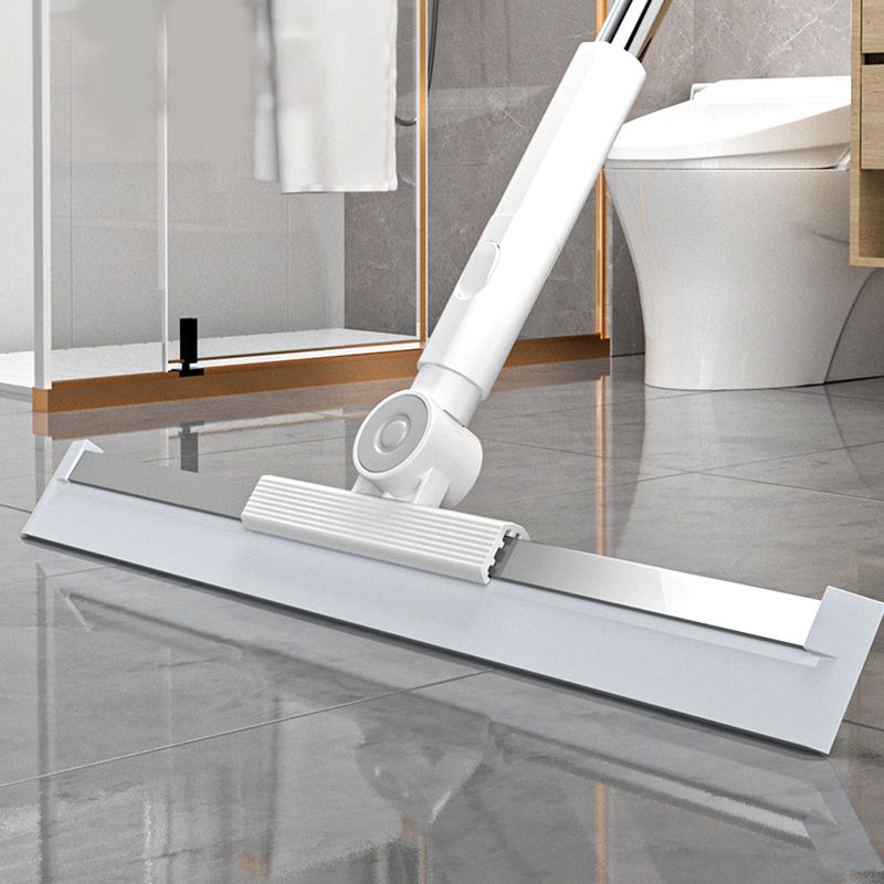 3-in-1 Silicone Floor Squeegee with Telescopic Handle