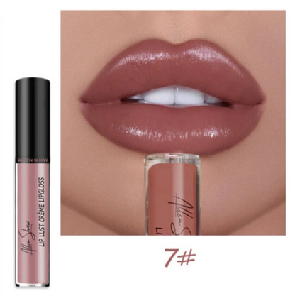 Creamy Long-Lasting Lipstick - 12 Vibrant Shades