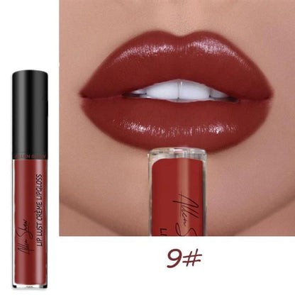 Creamy Long-Lasting Lipstick - 12 Vibrant Shades