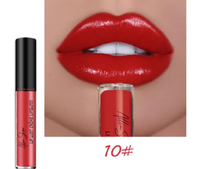 Creamy Long-Lasting Lipstick - 12 Vibrant Shades
