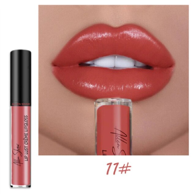 Creamy Long-Lasting Lipstick - 12 Vibrant Shades