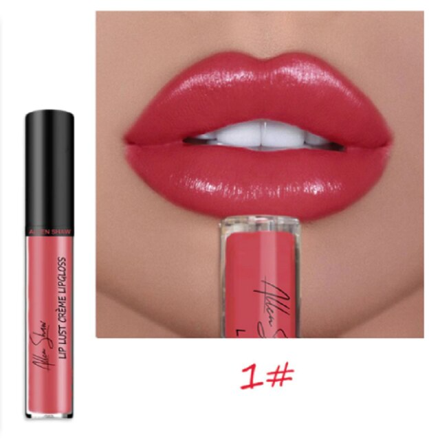 Creamy Long-Lasting Lipstick - 12 Vibrant Shades