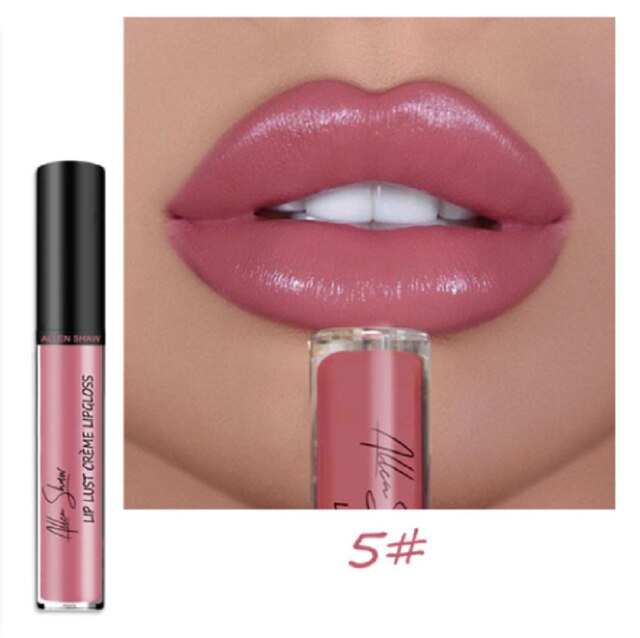 Creamy Long-Lasting Lipstick - 12 Vibrant Shades