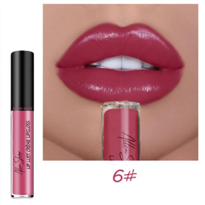 Creamy Long-Lasting Lipstick - 12 Vibrant Shades