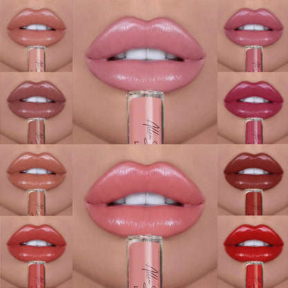 Creamy Long-Lasting Lipstick - 12 Vibrant Shades