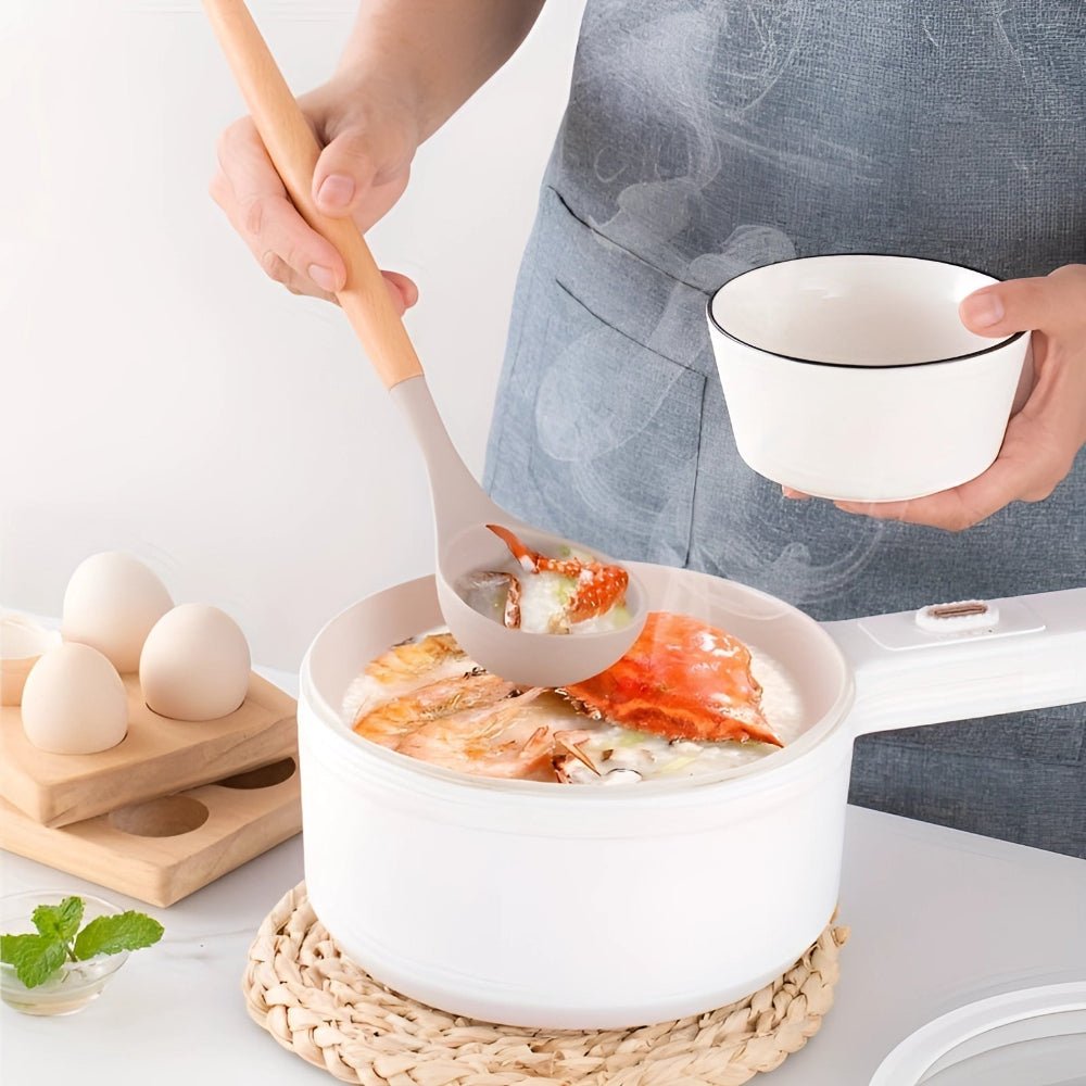 12-Piece Bamboo and Silicone Kitchen Utensil Set