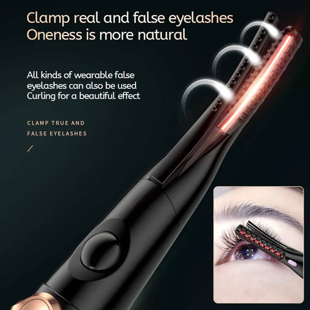 Electric Heated Eyelash Curler with 3 Settings