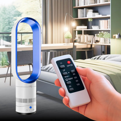 16-Inch Bladeless Cooling Fan with Remote