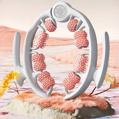 14-Roller Massage Tool for Deep Muscle Relief