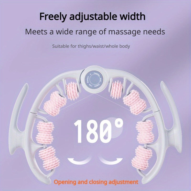 14-Roller Massage Tool for Deep Muscle Relief