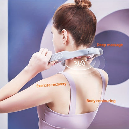 14-Roller Massage Tool for Deep Muscle Relief