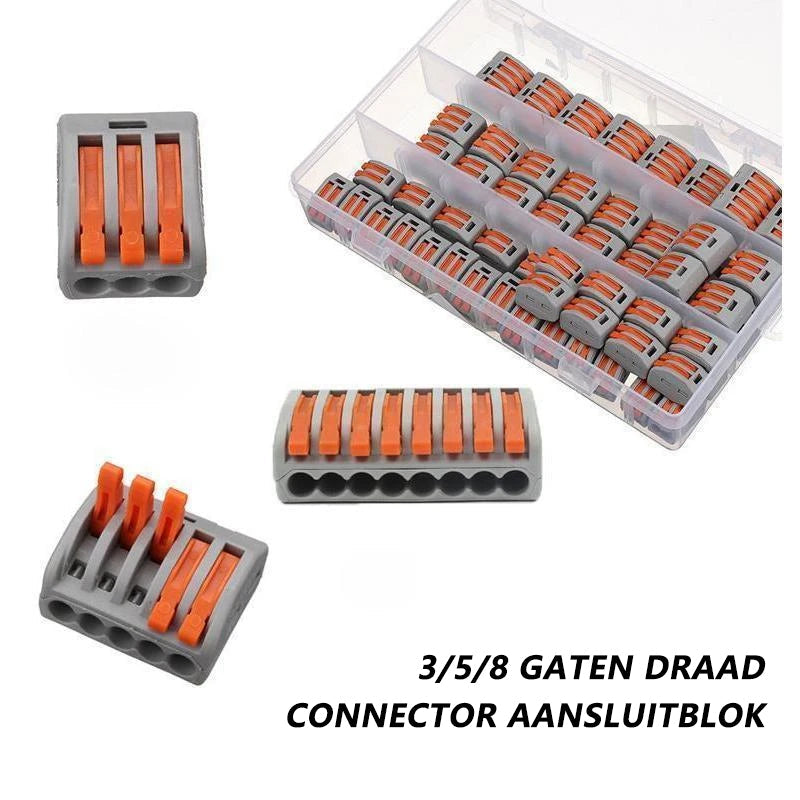 10-Piece Lever Wire Connector Kit