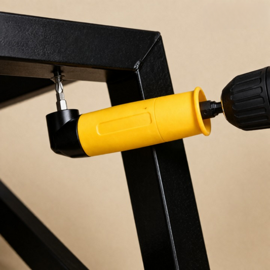 105-Degree Angle Drill Adapter for Tight Spaces