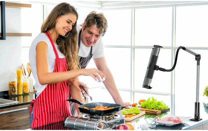 360 Adjustable Gooseneck Phone and Tablet Clamp Holder