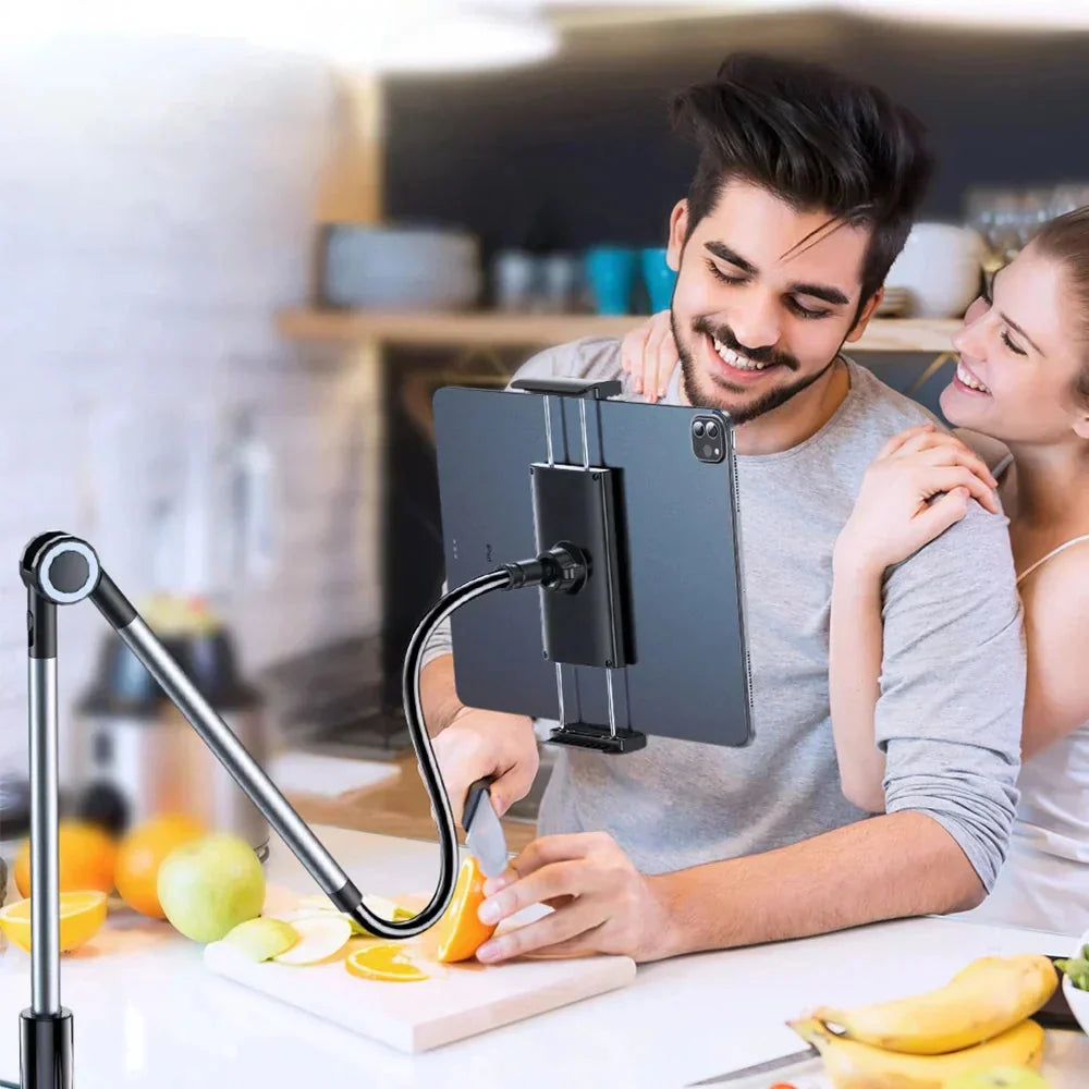 360 Adjustable Gooseneck Phone and Tablet Clamp Holder