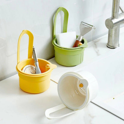 2-in-1 Kitchen Sink Drain Strainer Basket