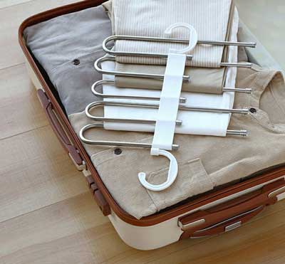 5-in-1 Stainless Steel Clothes Hanger - Space Saver