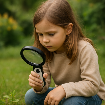 30X Handheld Magnifier for Easy Reading