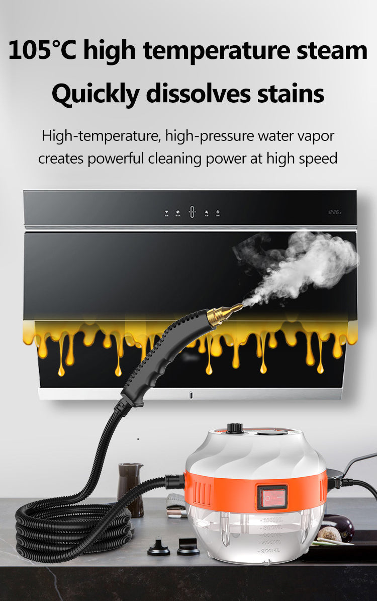 2800W Steam Cleaner for Deep Chemical-Free Cleaning