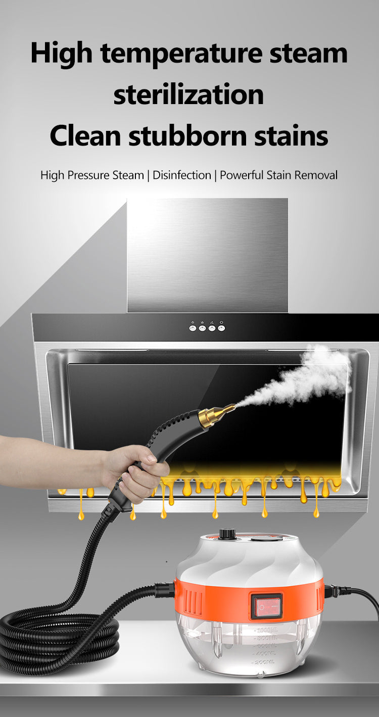 2800W Steam Cleaner for Deep Chemical-Free Cleaning