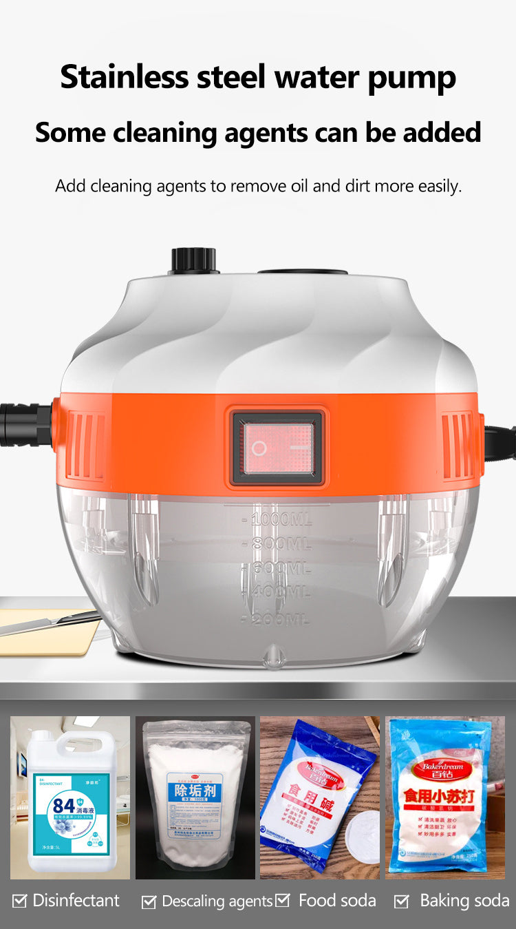 2800W Steam Cleaner for Deep Chemical-Free Cleaning