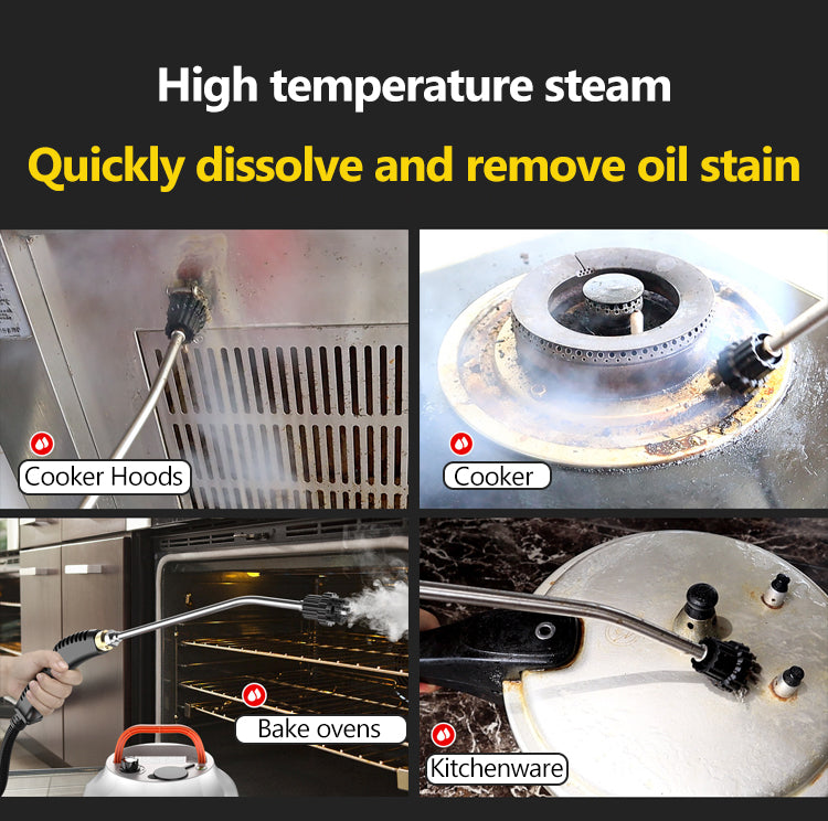 2800W Steam Cleaner for Deep Chemical-Free Cleaning