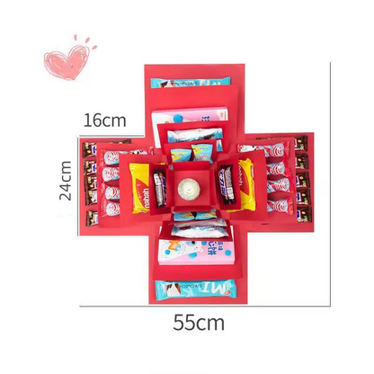 5-Layer Surprise Gift Box Kit - DIY Explosion Box