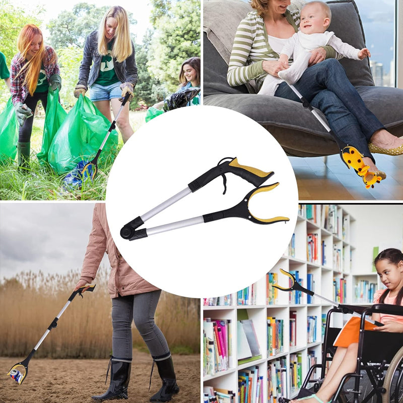 360-Degree Rotating Grabber Tool - Foldable Reacher