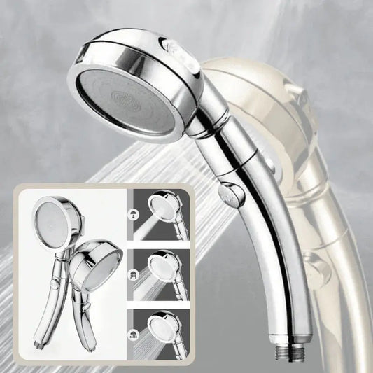 3-Spray Handheld Shower Head with Air Injection