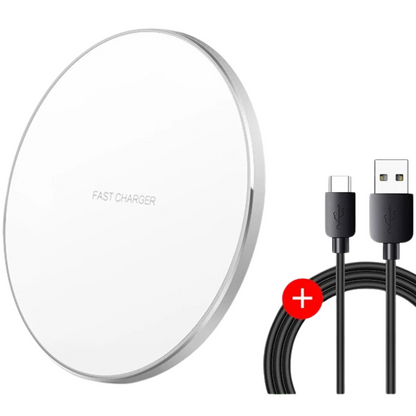 30W Fast Wireless Charger with USB Type-C