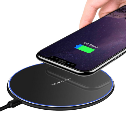 30W Fast Wireless Charger with USB Type-C