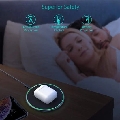 30W Fast Wireless Charger with USB Type-C
