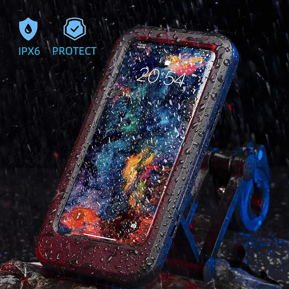 360° Waterproof Bike Phone Mount for Cycling