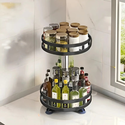360 Degree Rotating Organizer for Cabinets