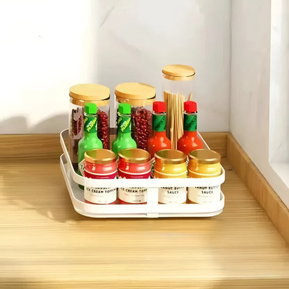 360 Degree Rotating Organizer for Cabinets