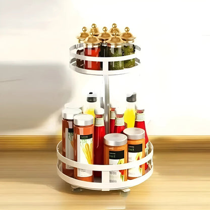 360 Degree Rotating Organizer for Cabinets