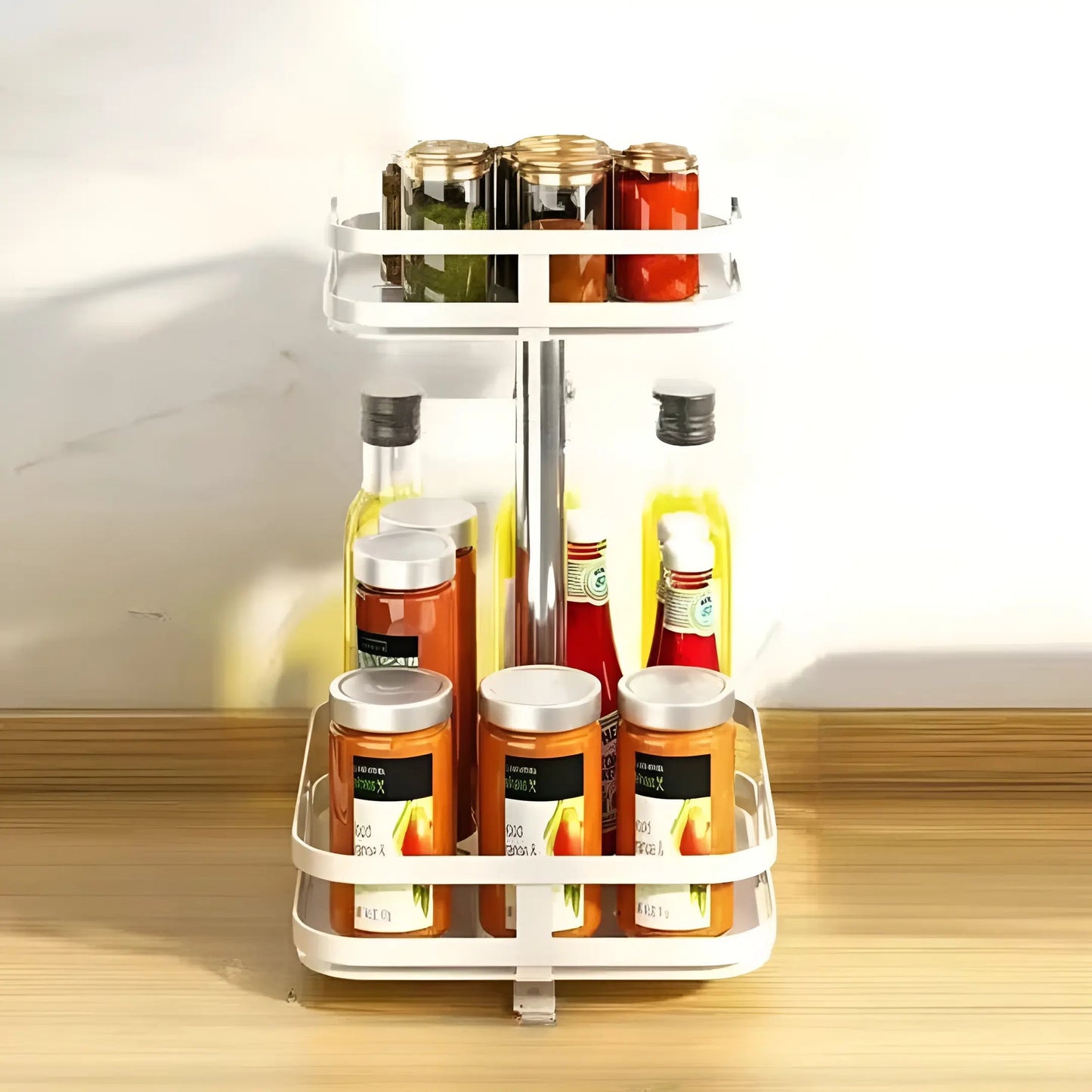 360 Degree Rotating Organizer for Cabinets