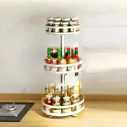 360 Degree Rotating Organizer for Cabinets