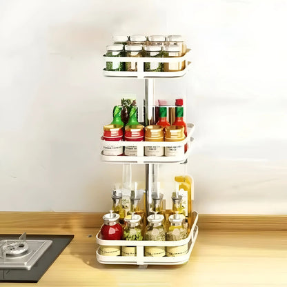 360 Degree Rotating Organizer for Cabinets